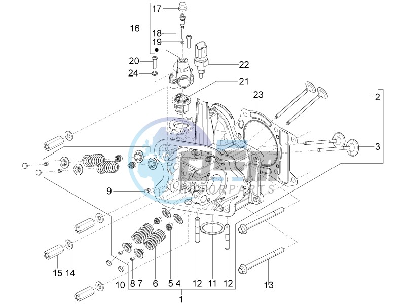 Head unit - Valve