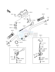 KLF 300 B [BAYOU 300] (B1-B4) [BAYOU 300] drawing HANDLEBAR