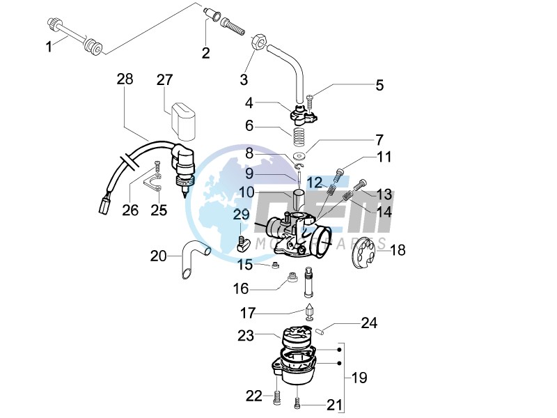 Carburetors components