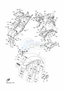 MT-03 MTN320-A (B6W4) drawing FENDER