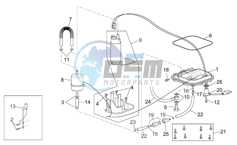 Racing 2003 fuel pump