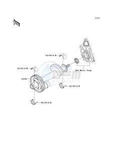 KLE 650 A [VERSYS] (9F-9F) A9F drawing BALANCER