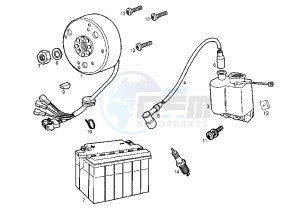 SENDA SM DRD RACING LTD - 50 cc drawing FLYWHEEL MAGNETO