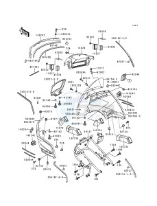 ZG 1200 B [VOYAGER XII] (B10-B14) [VOYAGER XII] drawing COWLING