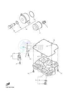 YZF-R1D 1000 (1KBV) drawing OIL CLEANER