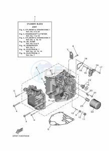 F25GWHL drawing CYLINDER--CRANKCASE-1