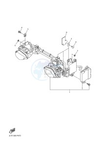 YZF-R1M 998 R4 (2KSE) drawing HEADLIGHT