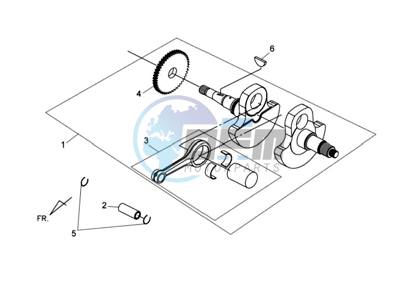 CRANKSHAFT / PISTON / PISTON RING