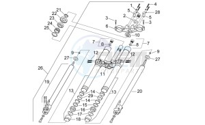 RX-SX 50 drawing Front Fork