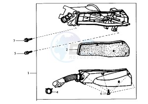 JUNGLE - 50 cc drawing INTAKE