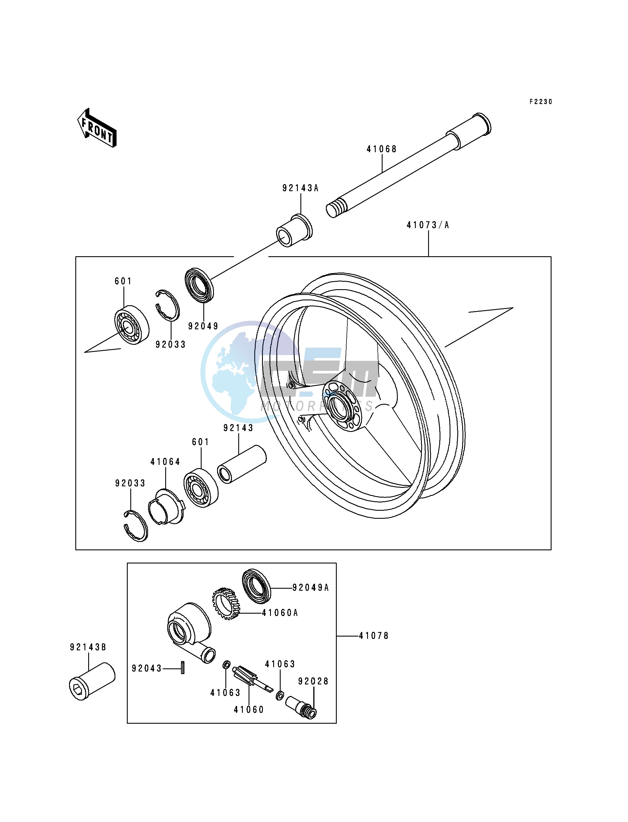 FRONT WHEEL