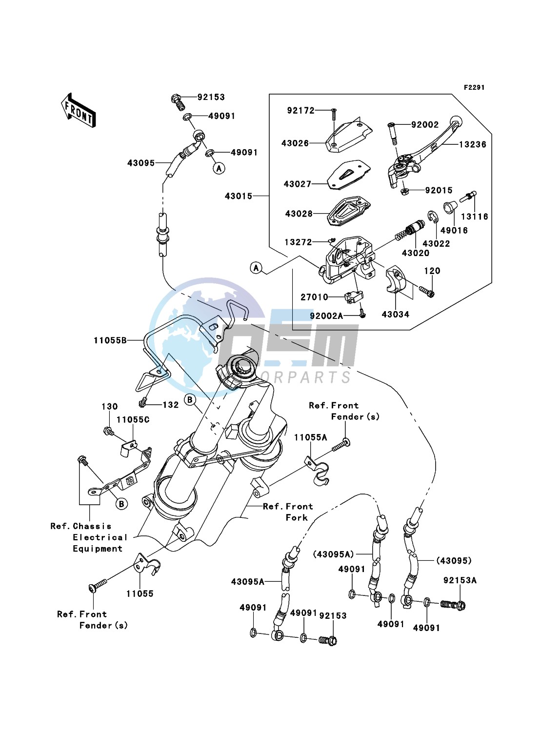 Front Master Cylinder