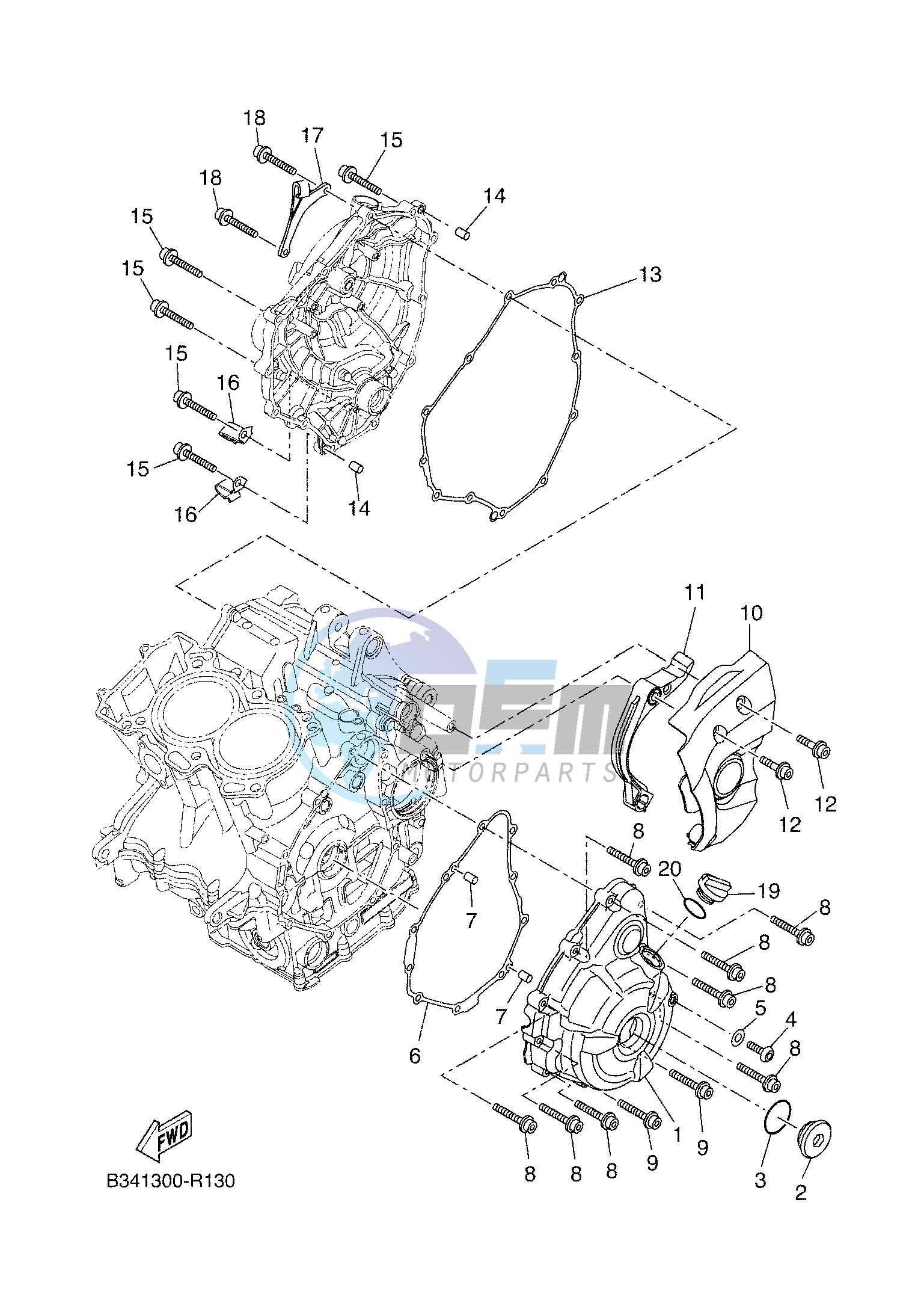 CRANKCASE COVER 1