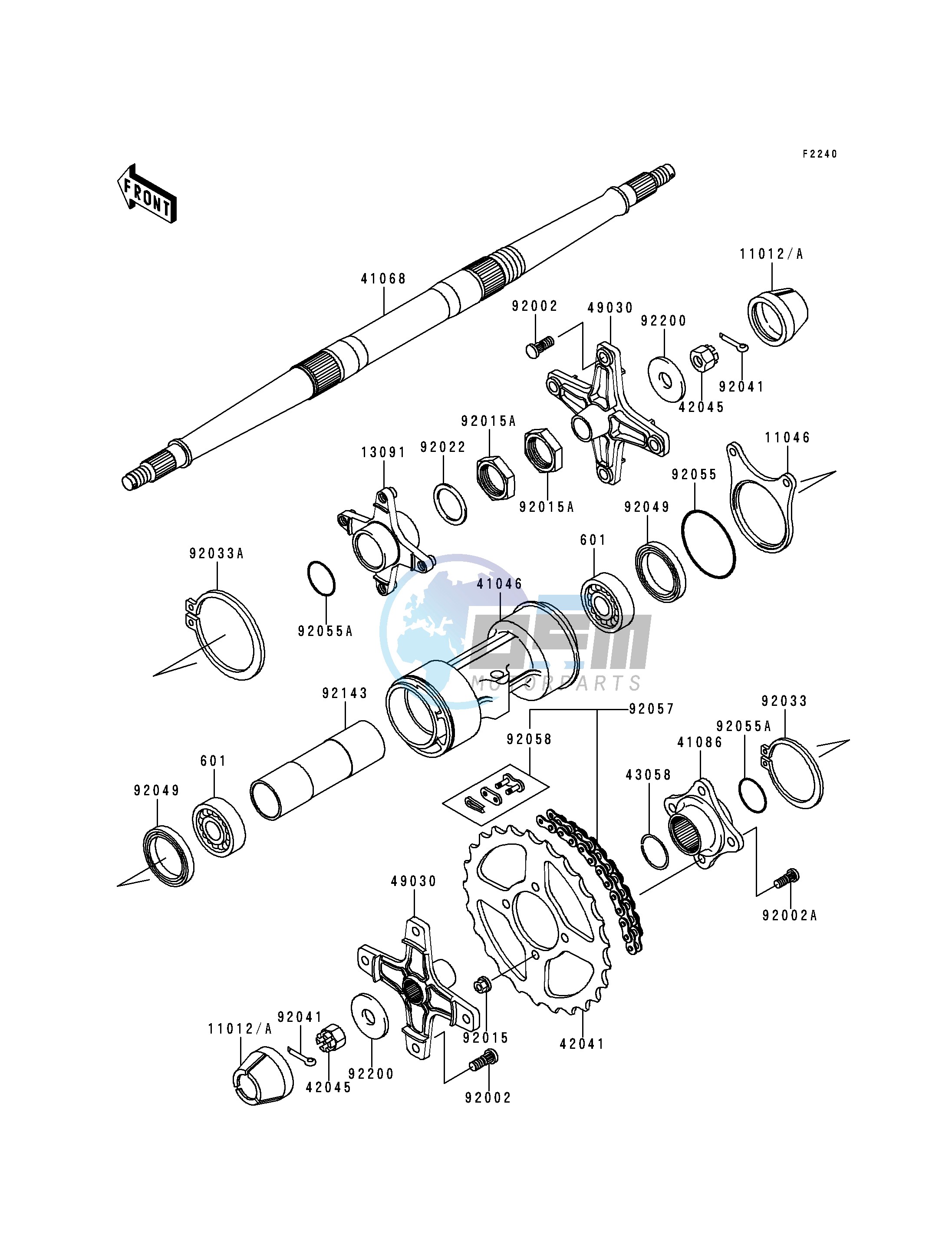 REAR HUB