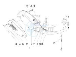 S 125 4T E3 drawing Silencer