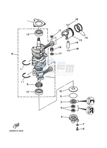 50H drawing CRANKSHAFT--PISTON