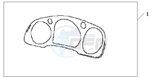 GL1800 drawing SATEEN METER PANE