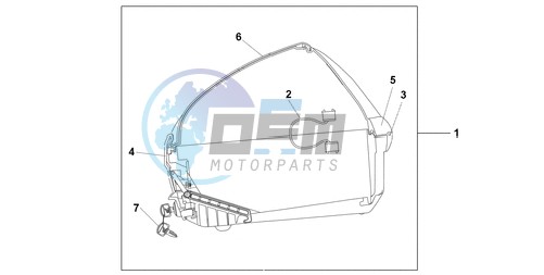 45L TOP BOX NIGHTSTAR BLACK