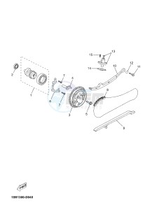 YPR125R XMAX 125 EVOLIS 125 (2DMB 2DMB) drawing CAMSHAFT & CHAIN