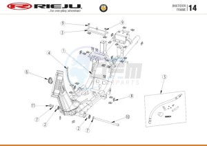 BYE-BIKE-25-KM-H-EURO4-HOLLAND-WHITE drawing CHASSIS