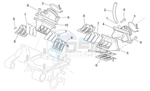 RS 250 drawing Carburettor flange