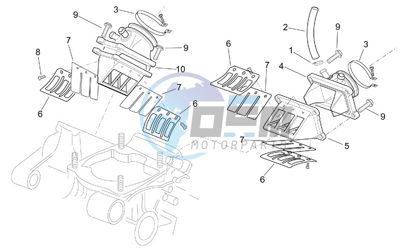 Carburettor flange