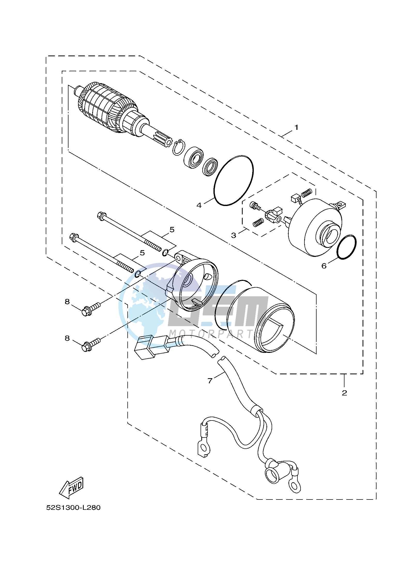 STARTING MOTOR