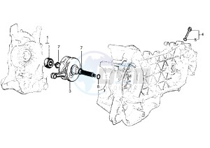 X9 EVOLUTION 200 drawing Crankshaft