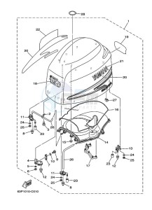 F150AETL drawing FAIRING-UPPER