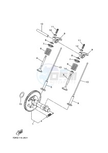 EF2000ISM 79 (7PB3) drawing CAMSHAFT & VALVE