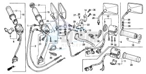 VF750C2 drawing SWITCH/CABLE