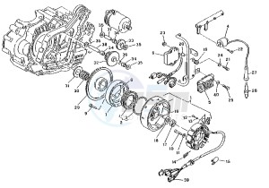 W16 500 drawing FLYWHEEL MAGNETO