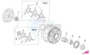 RSV 4 1000 4V drawing Clutch I