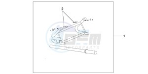 VT750CD3 drawing MAINTENANCE STAND