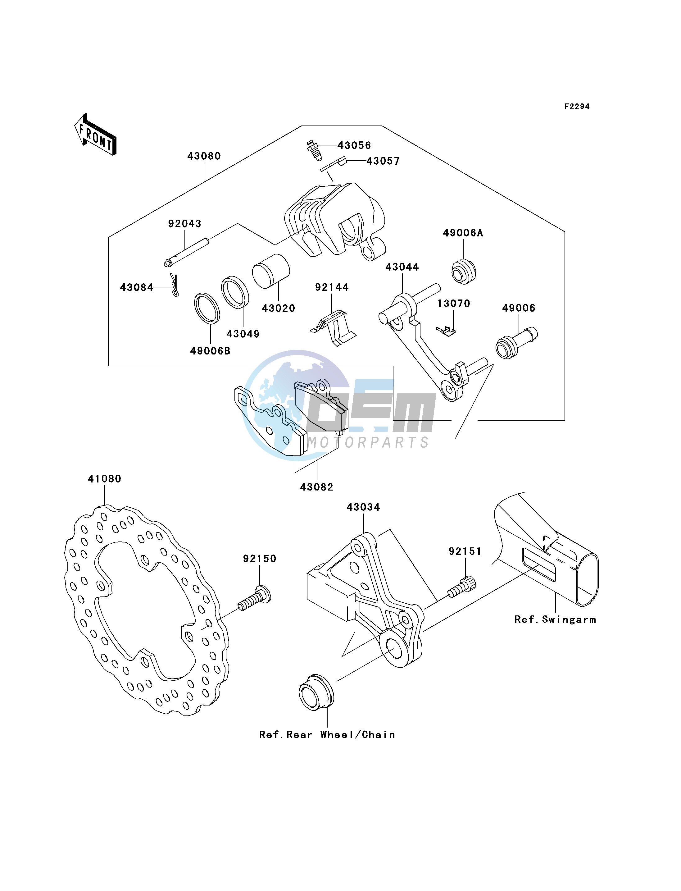 REAR BRAKE