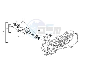 DNA 50 drawing Crankshaft