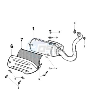 VIVA XRN A EU1 drawing EXHAUST