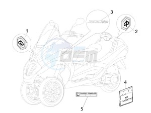 MP3 300 ie mic drawing Plates - Emblems