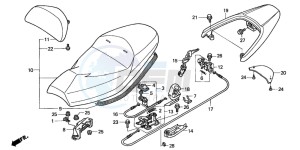 NSS250 JAZZ drawing SEAT