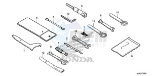 CB650FAE CB650FA 2ED drawing TOOL