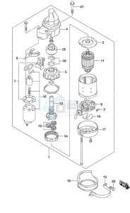 DF 50A drawing Starting Motor