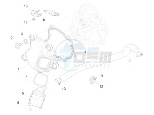 SUPER GTS 300 4T 4V IE ABS E3 (APAC) drawing Cylinder head cover