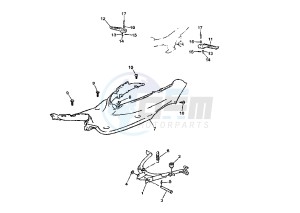 CS JOG R 50 drawing FOOTREST -STAND