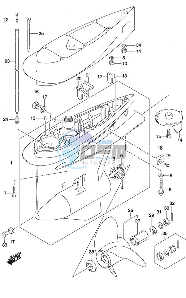 Gear Case (C/R)