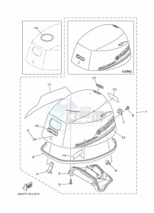 F15CEL drawing FAIRING-UPPER