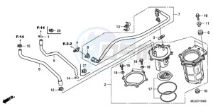 VT750C9 Europe Direct - (ED / MK) drawing FUEL PUMP