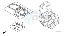 CBR125RWA Europe Direct - (ED / BLA) drawing GASKET KIT B