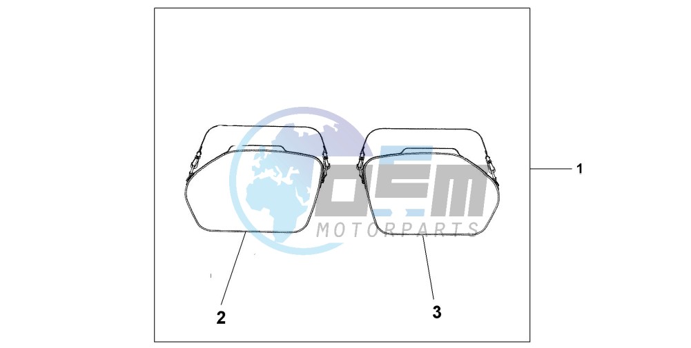 PANNIER INNER BAG SET