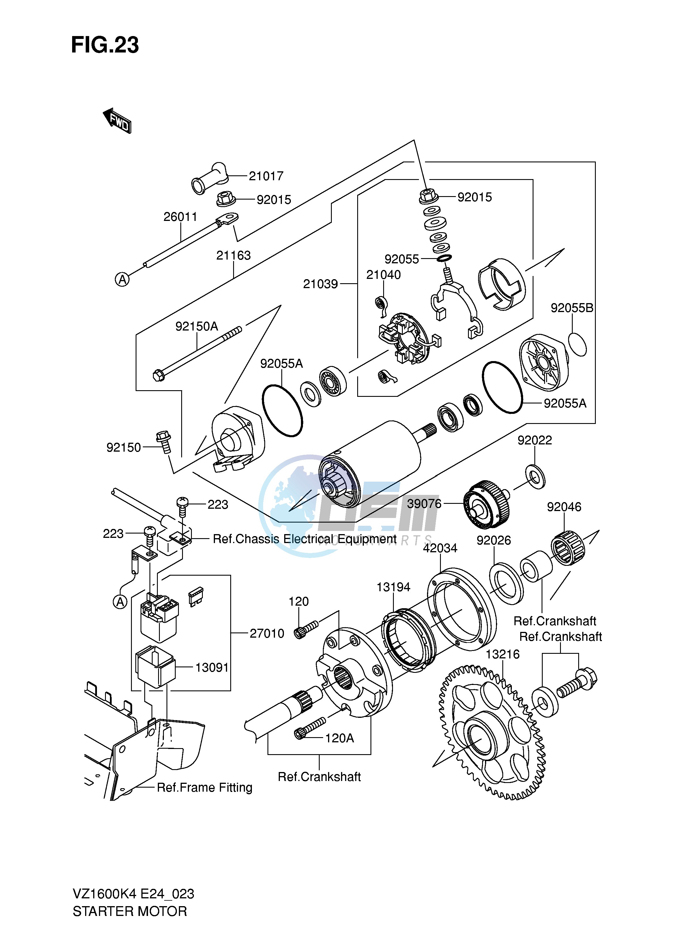 STARTER MOTOR