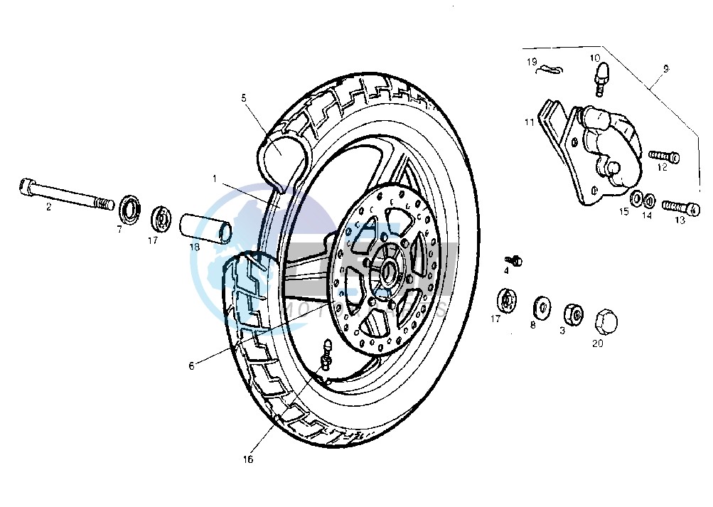 FRONT WHEEL